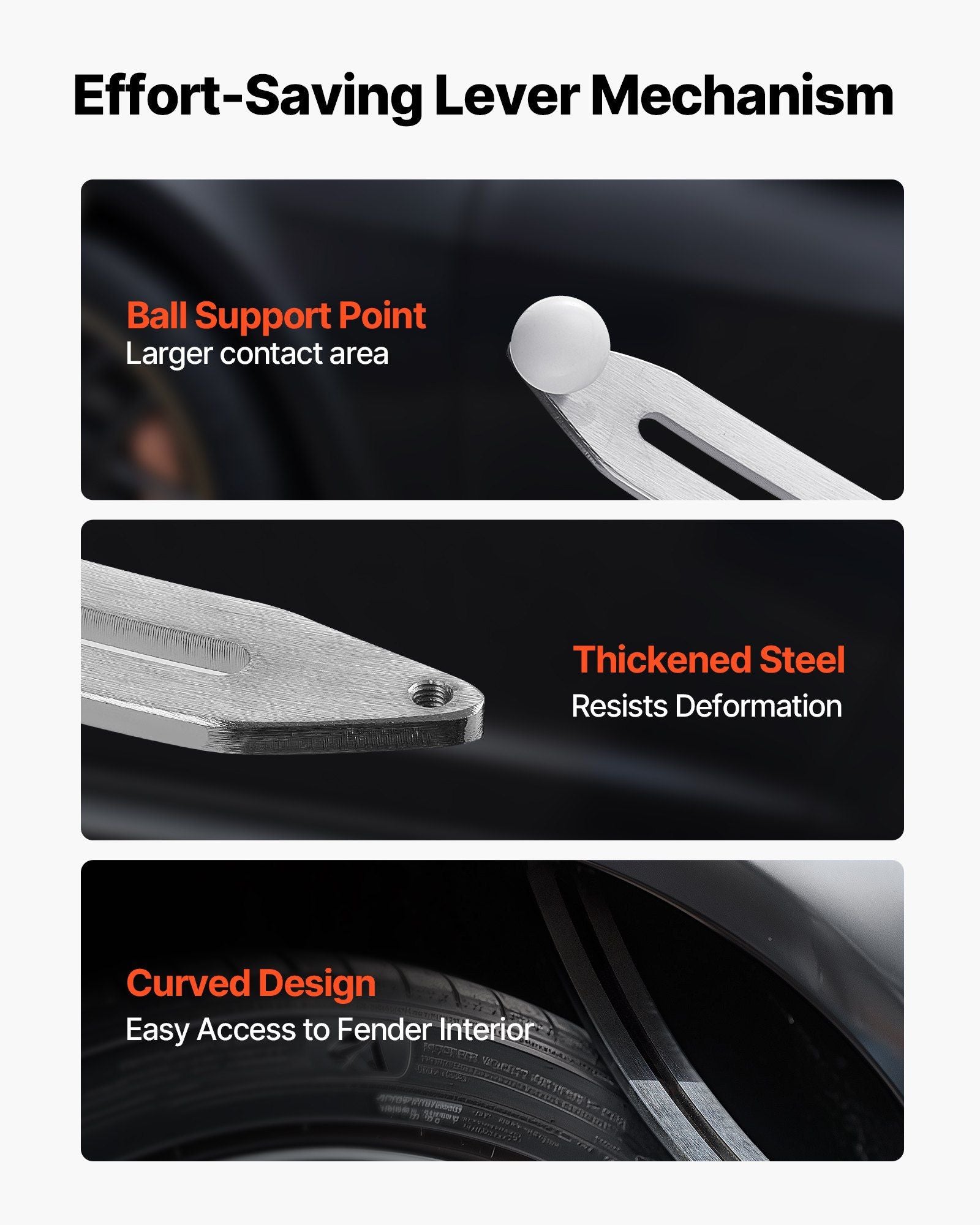 Dent Puller Kit, Paintless Car Dent Removal Tool, Auto Fender Damage Repair Puller Lifter with Curved Rod, V952-CSLBGJDJT12J5FC5E001V0