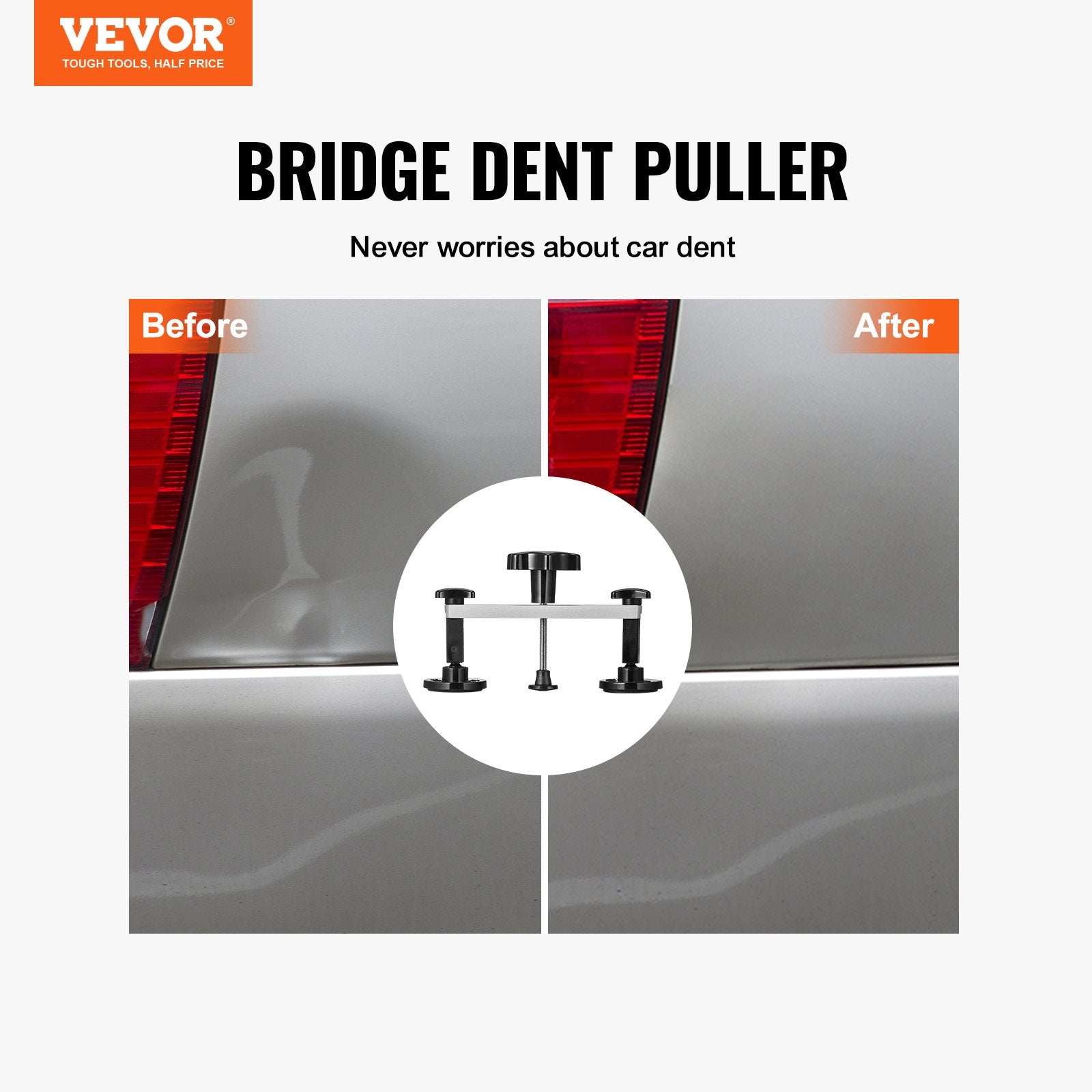 25 PCS Dent Removal Kit, Auto Body Paintless Dent Removal Tools Kit with Bridge Puller, Puller Tabs, Hot Melt V952-CSLBGJDJTQS25TXSQV3