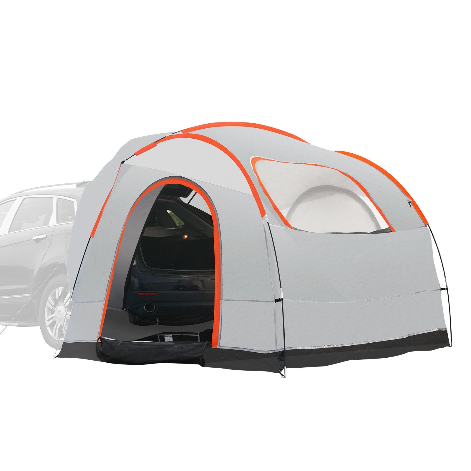 SUV Camping Tent, 8'-8' SUV Tent Attachment for Camping with Rain Layer and Carry Bag, PU2000mm Double Layer V952-CSUV6508008004E90V0