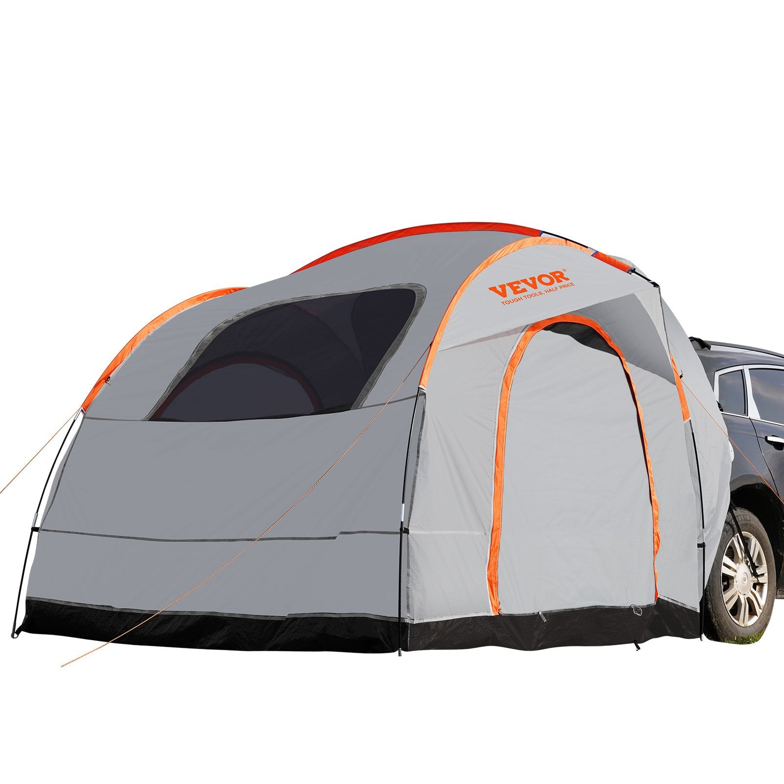 SUV Camping Tent, 8'-8' SUV Tent Attachment for Camping with Rain Layer and Carry Bag, PU2000mm Double Layer V952-CSUV6508008004E90V0