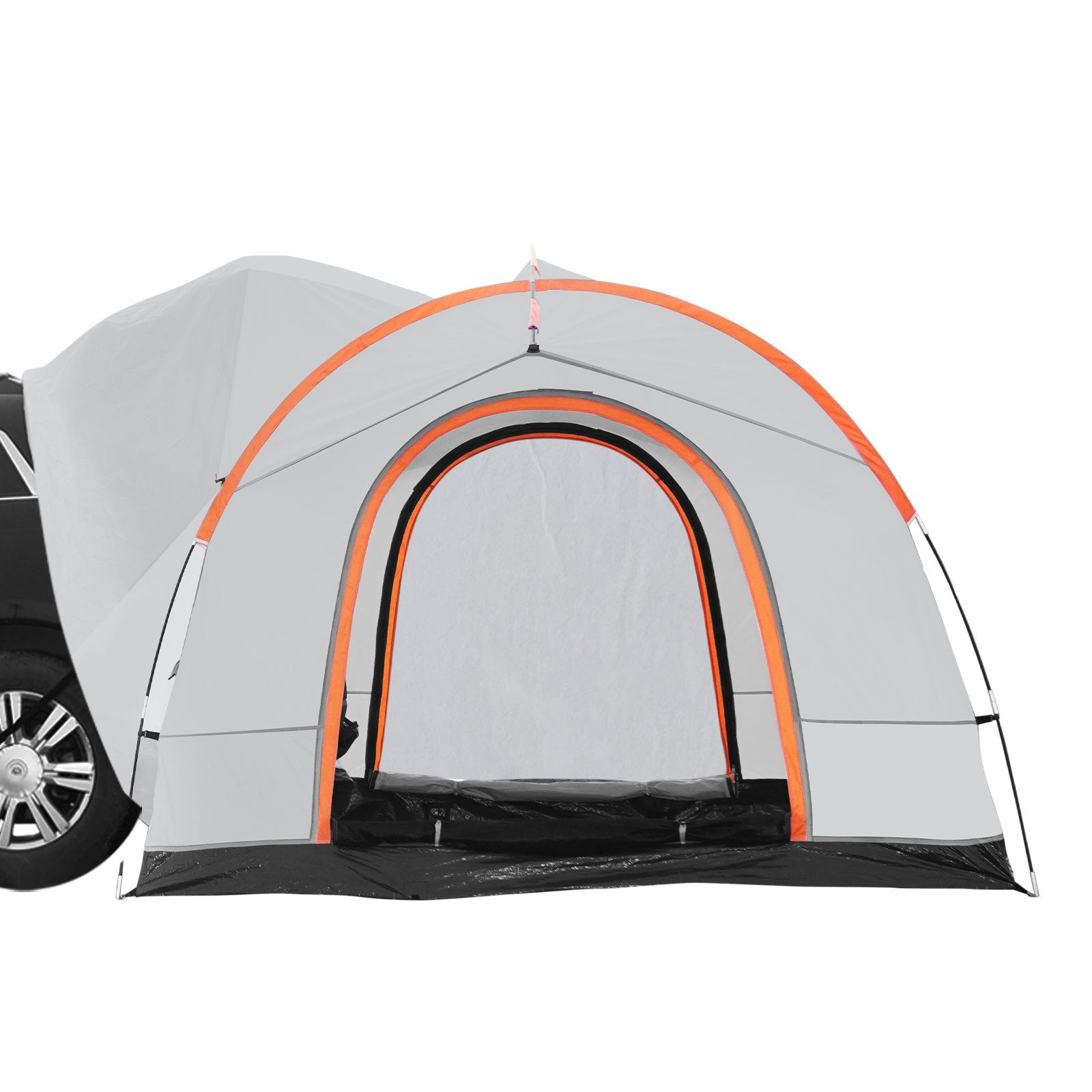 SUV Camping Tent, 8'-8' SUV Tent Attachment for Camping with Rain Layer and Carry Bag, PU2000mm Double Layer V952-CSUV6508008004E90V0