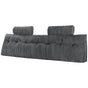 Headboard Pillow, King Size Wedge Headboard Pillow with 2 Side Pockets and 2 Headrests, Bed Wedge Pillow with V952-CTBZKINGCCHS803KE001V0