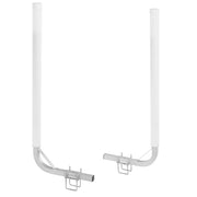 Boat Trailer Guide, 1219.2mm Adjustable Design Trailer Guide Poles, 2PCS High-Hardness Steel Trailer V952-CTCDGDLX48YCKI0L1V0