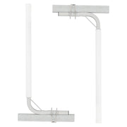 Boat Trailer Guide, 1219.2mm Adjustable Design Trailer Guide Poles, 2PCS High-Hardness Steel Trailer V952-CTCDGDLX48YCKI0L1V0