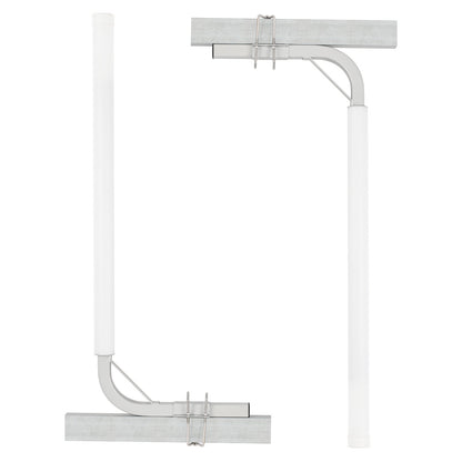 Boat Trailer Guide, 1219.2mm Adjustable Design Trailer Guide Poles, 2PCS High-Hardness Steel Trailer V952-CTCDGDLX48YCKI0L1V0