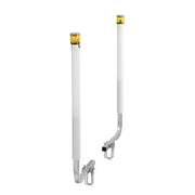 Boat Trailer Guide, 1175mm with LED Light Trailer Guide Poles, 2PCS High-Hardness Steel Guide-Ons, Wide V952-CTCDGDLXBS40N0BCN001Y3