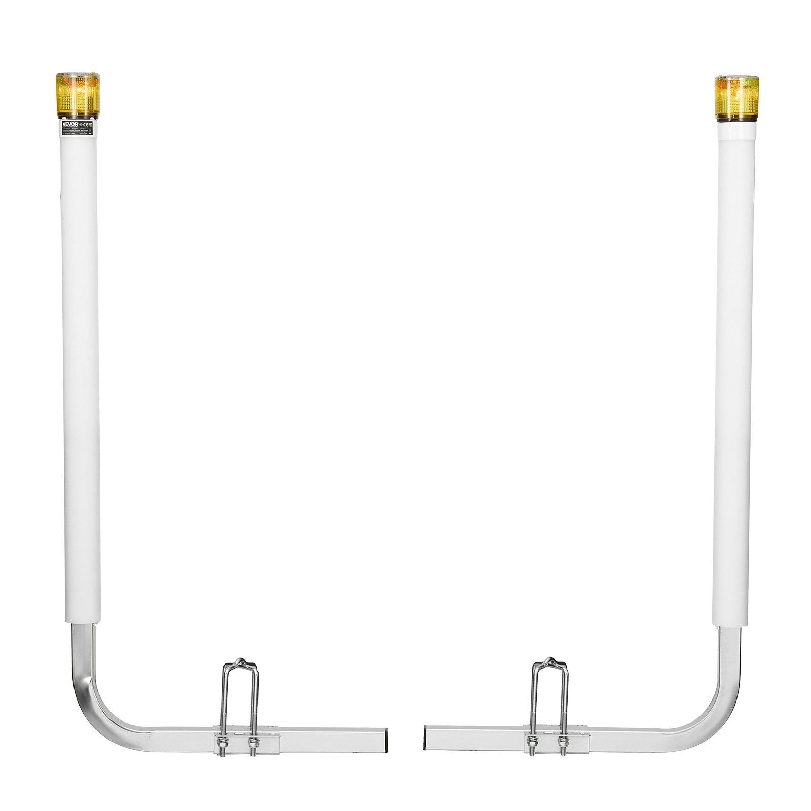 Boat Trailer Guide, 1175mm with LED Light Trailer Guide Poles, 2PCS High-Hardness Steel Guide-Ons, Wide V952-CTCDGDLXBS40N0BCN001Y3