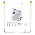 Boat Trailer Guide, 1670mm with LED Light Trailer Guide Poles, 2PCS High-Hardness Steel Guide-Ons, Wide V952-CTCDGDLXBS60WOR5F001Y3