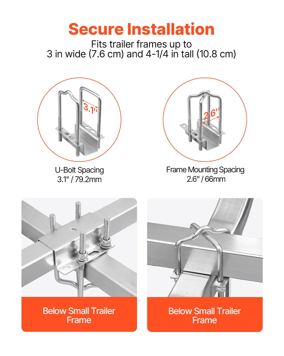 Boat Trailer Guide, 1670mm with LED Light Trailer Guide Poles, 2PCS High-Hardness Steel Guide-Ons, Wide V952-CTCDGDLXBS60WOR5F001Y3