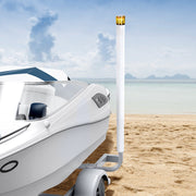 Boat Trailer Guide, 1670mm with LED Light Trailer Guide Poles, 2PCS High-Hardness Steel Guide-Ons, Wide V952-CTCDGDLXBS60WOR5F001Y3