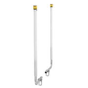 Boat Trailer Guide, 1670mm with LED Light Trailer Guide Poles, 2PCS High-Hardness Steel Guide-Ons, Wide V952-CTCDGDLXBS60WOR5F001Y3