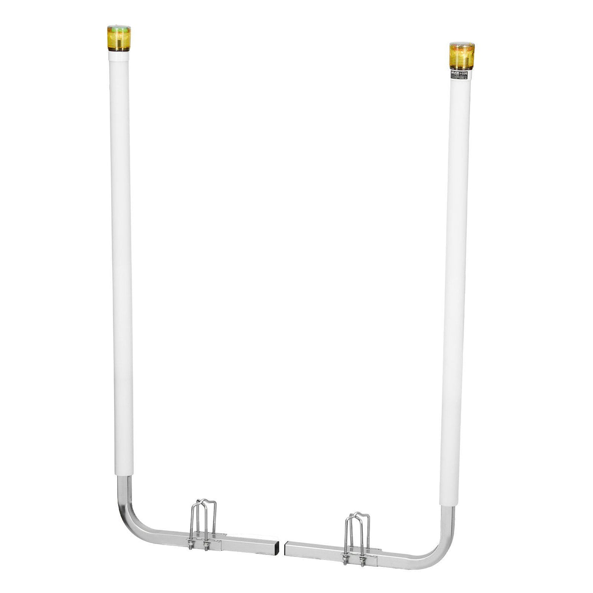 Boat Trailer Guide, 1670mm with LED Light Trailer Guide Poles, 2PCS High-Hardness Steel Guide-Ons, Wide V952-CTCDGDLXBS60WOR5F001Y3