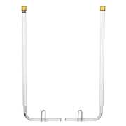 Boat Trailer Guide, 1670mm with LED Light Trailer Guide Poles, 2PCS High-Hardness Steel Guide-Ons, Wide V952-CTCDGDLXBS60WOR5F001Y3