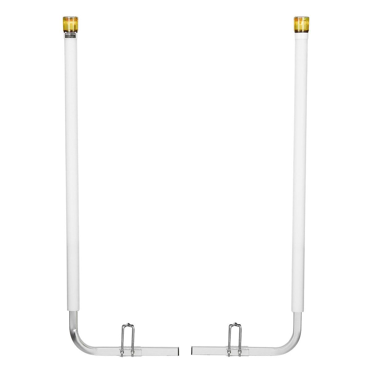 Boat Trailer Guide, 1670mm with LED Light Trailer Guide Poles, 2PCS High-Hardness Steel Guide-Ons, Wide V952-CTCDGDLXBS60WOR5F001Y3