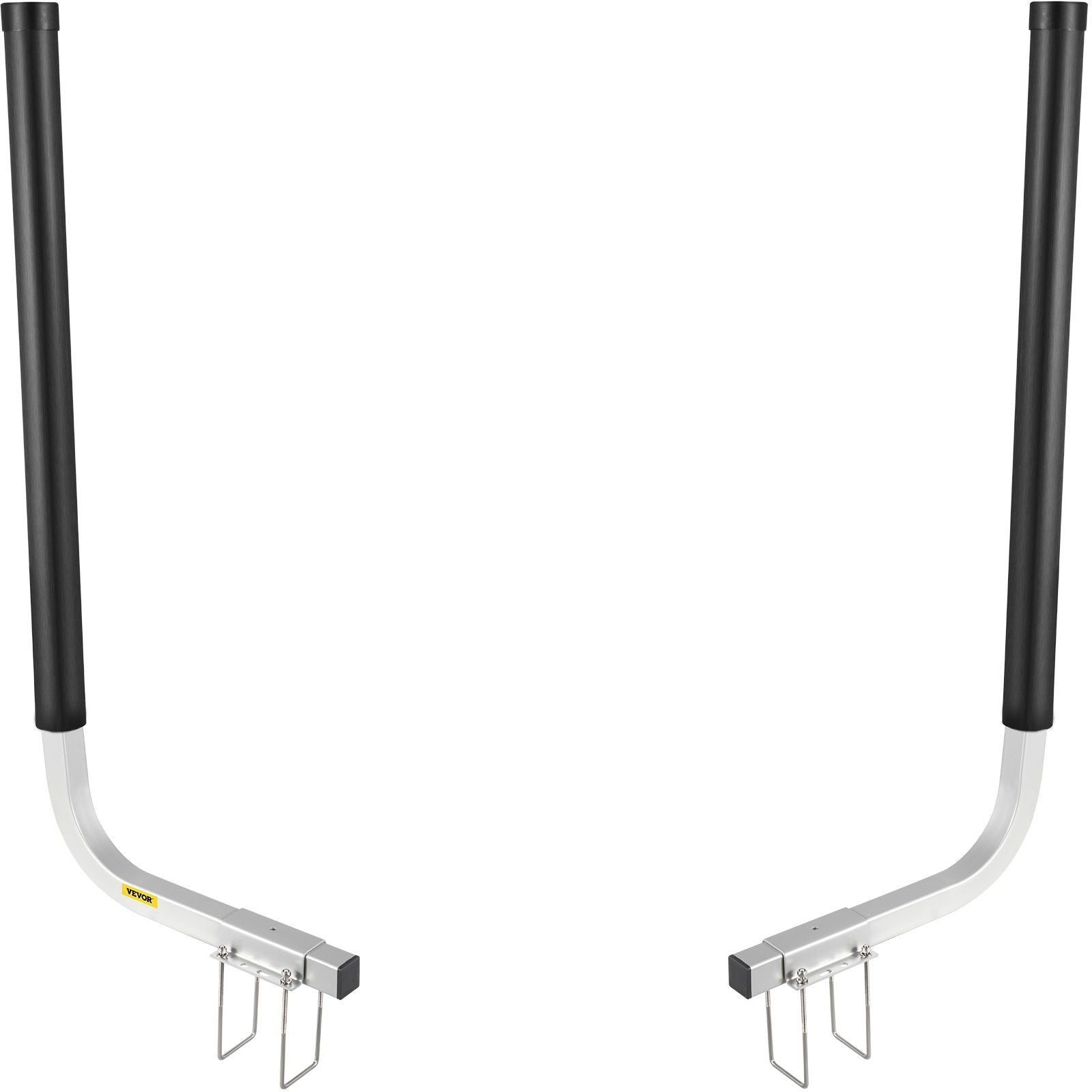 Boat Trailer Guide-ons, 40"", 2PCS Rustproof Galvanized Steel Trailer Guide ons, Trailer Guides with Black V952-CTCDGHYL40PVC20BOV0