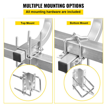 Boat Trailer Guide on, 24"", One Pair Trailer Pontoon Bunk Board Guide-ons, Steel Trailer Guides, Complete V952-CTCDGZYCDKC18JLBQV0