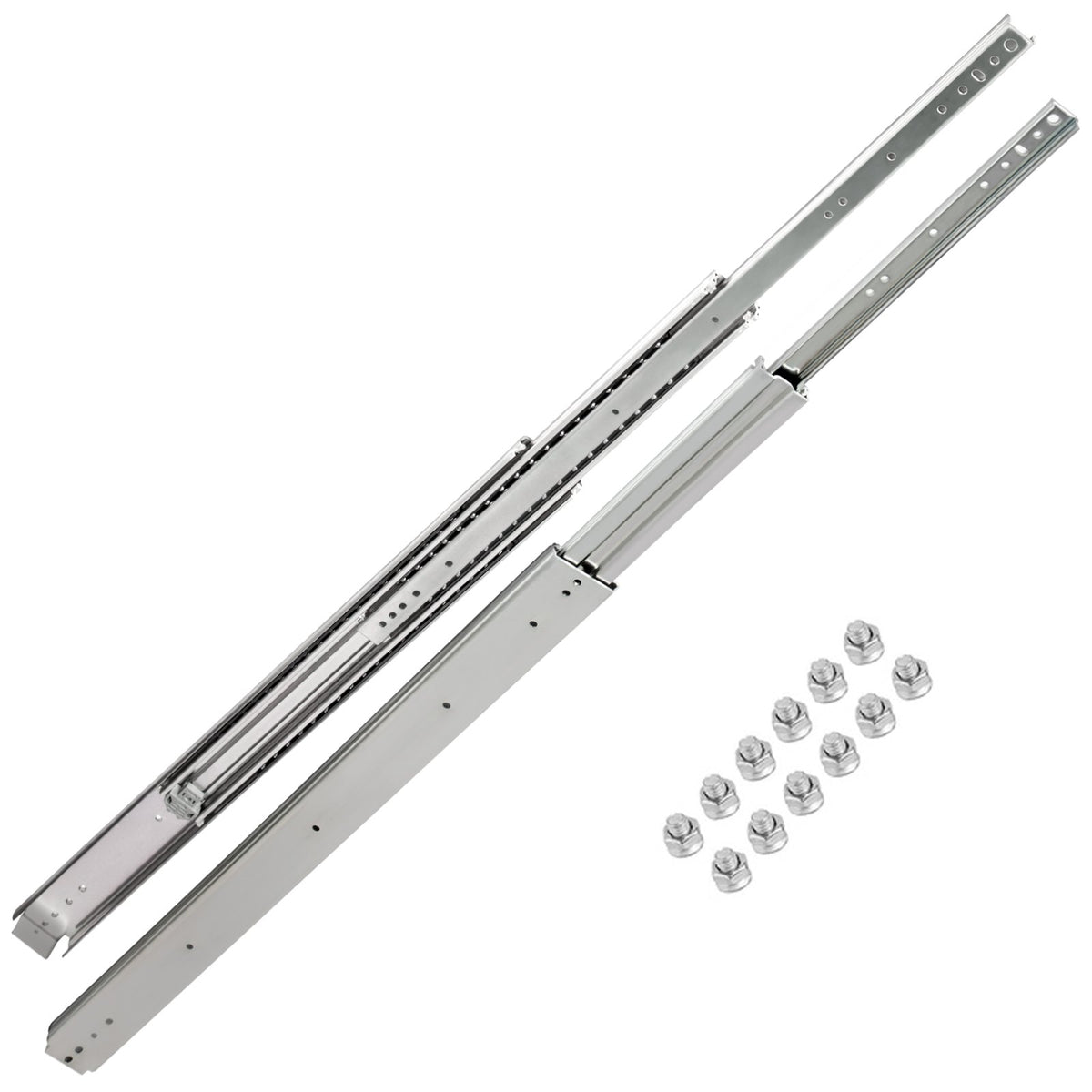 Drawer Slide Soft Close Drawer 1Pair 36" Ball Bearing Full Extension 500lb V952-CTDGBYCW50036FPZ4V0