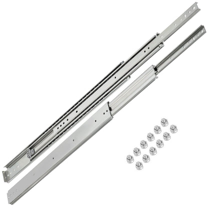 Drawer Slide Soft Close Drawer 1Pair 40" Ball Bearing Full Extension 500lb V952-CTDGBYCW500402FS6V0