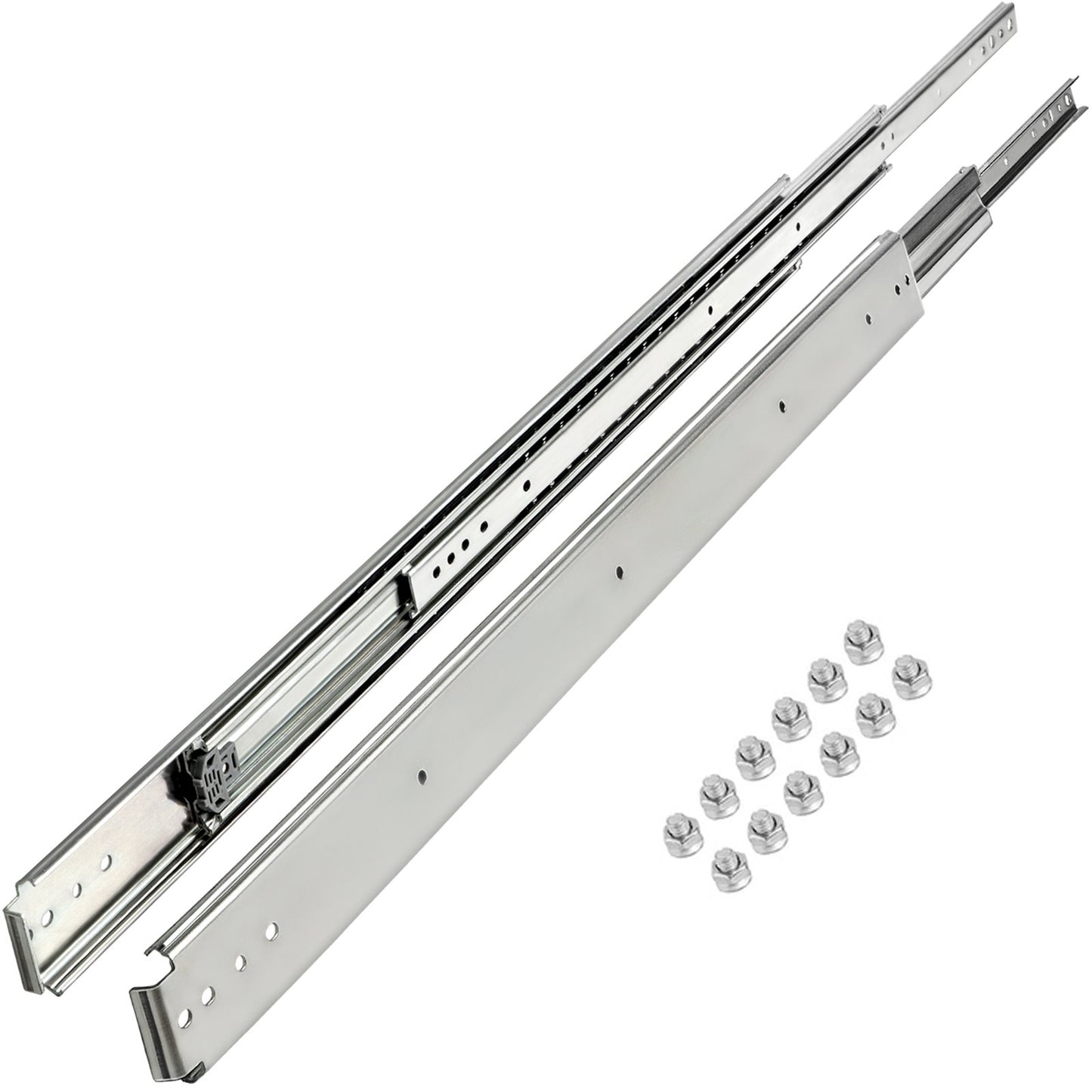 Drawer Slide Soft Close Drawer 1Pair 52" Ball Bearing Full Extension 500lb V952-CTDGBYCW50052HP23V0