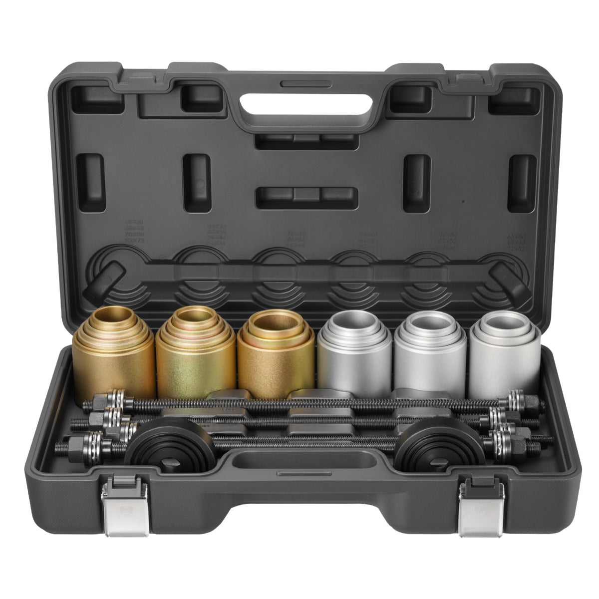 Pull and Press Sleeve Kit, 26 PCS, Steel Bush Removal Insertion Sleeve Tools with Carrying Case, Compatible V952-CTQCQTZ26JT0E8TU9002V0