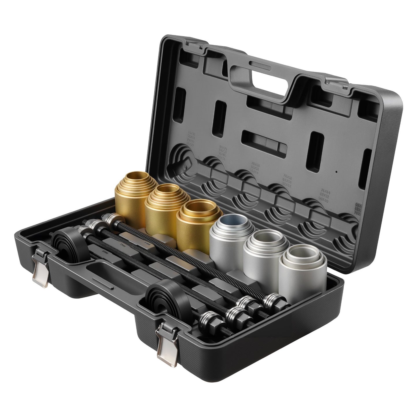 Pull and Press Sleeve Kit, 26 PCS, Steel Bush Removal Insertion Sleeve Tools with Carrying Case, Compatible V952-CTQCQTZ26JT0E8TU9002V0