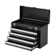 Metal Tool Box, 20.5-inch, Portable Metal Tool Box with 4 Drawers, Small Tool Chest with EVA Liners, Ball V952-CTSBXSGJX20ILXNNKV0