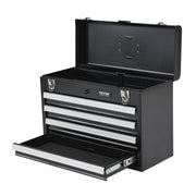 Metal Tool Box, 20.5-inch, Portable Metal Tool Box with 4 Drawers, Small Tool Chest with EVA Liners, Ball V952-CTSBXSGJX20ILXNNKV0