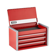 Metal Tool Box, 8.6-inch, Portable Metal Tool Box with 3 Drawers, Small Tool Chest with EVA Liners and PP V952-CTSBXSGJX86I00F7ZV0