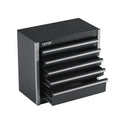 Metal Tool Box, 8.6-inch, Portable Metal Tool Box with 5 Drawers, Small Tool Chest with EVA Liners and PP V952-CTSBXSGJX86I4GRVMV0