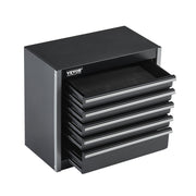 Metal Tool Box, 8.6-inch, Portable Metal Tool Box with 5 Drawers, Small Tool Chest with EVA Liners and PP V952-CTSBXSGJX86I4GRVMV0