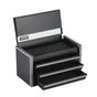 Metal Tool Box, 8.6-inch, Portable Metal Tool Box with 3 Drawers, Small Tool Chest with EVA Liners and PP V952-CTSBXSGJX86IACUDAV0