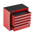 Metal Tool Box, 8.6-inch, Portable Metal Tool Box with 5 Drawers, Small Tool Chest with EVA Liners and PP V952-CTSBXSGJX86IY6PZFV0