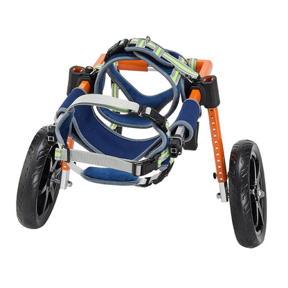 Dog Wheelchair for Back Legs, Lightweight 2 Wheels Pet Wheelchair, Height, Width & Length Adjustable, Dog V952-CWLYLLSDHLLLEG3Z4001V0