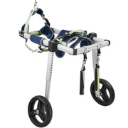 2 Wheels Dog Wheelchair for Back Legs, Pet Wheelchair Lightweight & Adjustable Assisting in Healing, Dog V952-CWLYLLSLLSZHTMYXJV0