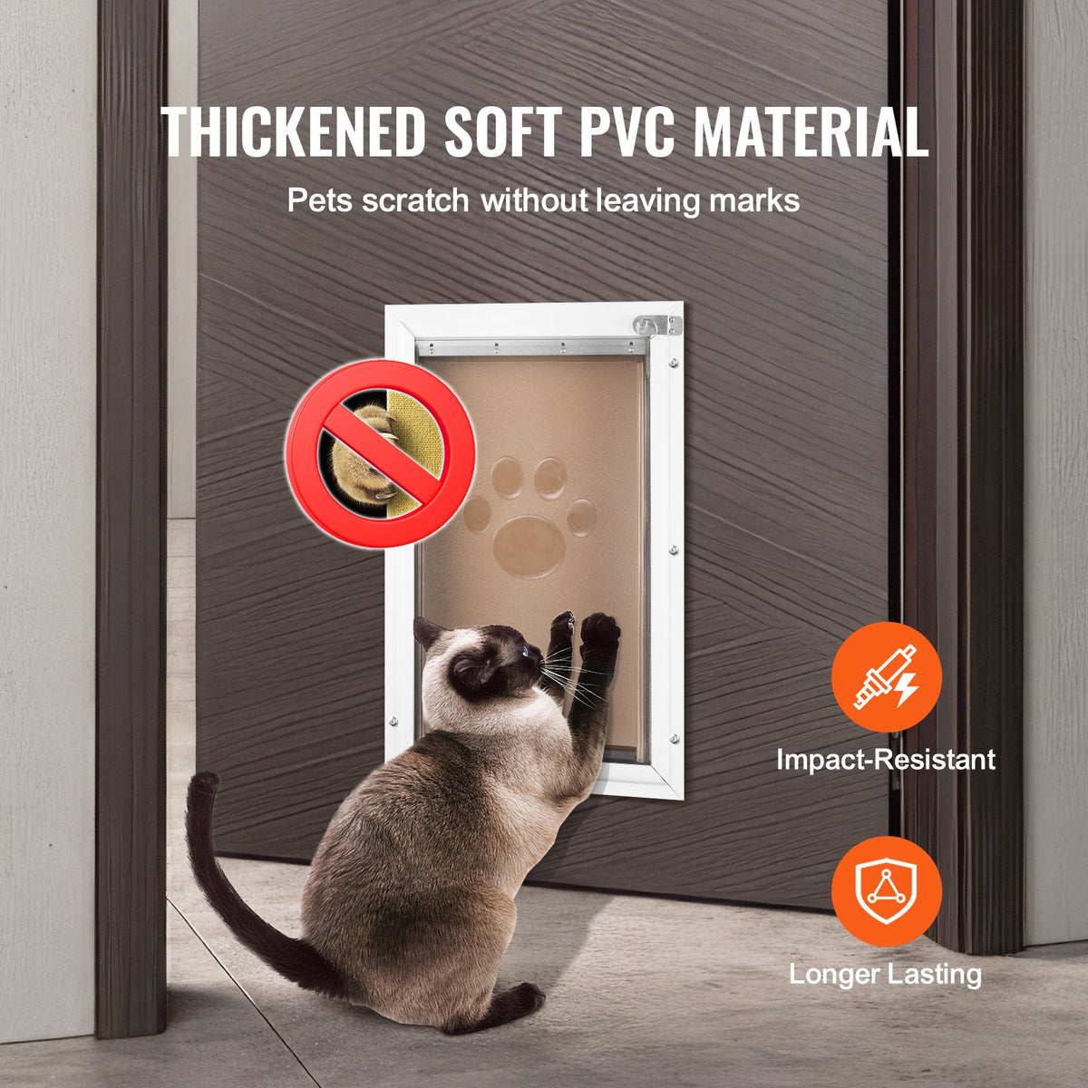 Pet Door Replacement Flap 20.96 x 31.12 cm Compatible with Pet Door V952-CWMTHFGMMPVCO59Y8V0