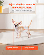 Disposable Male Dog Diapers, Super Absorbent Male Dog Wraps, 360 degrees Leak-Proof Belly Bands with Wetness V952-CWNBFDGG96PXSWPWY001V0