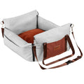 Dog Car Seat, Waterproof Dog Booster Seat for Car with Side Handles and A Storage Pocket, Clip-On Safety V952-CWZGQCZYHSSFEZZ75V0