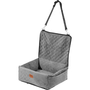 Dog Booster Car Seat Pet Car Seat for Small Medium Dog up to 18.1 kg Gray V952-CWZGQCZYHSSFX5CLMV0