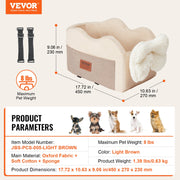 Center Console Dog Car Seat Dog Booster Car Seat for Small Dog 3.6 kg V952-CWZGQCZYQHSXR152ZV0