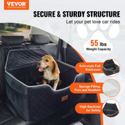 Dog Booster Car Seat Pet Car Seat for Medium Large Dog up to 24.9 kg Black V952-CWZGQCZYSFSC6Z483V0
