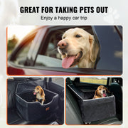 Dog Booster Car Seat Pet Car Seat for Medium Large Dog up to 24.9 kg Black V952-CWZGQCZYSFSC6Z483V0