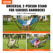 Steel Hammock Stand 450lbs Capacity Hammock Frame Fits 6.9-12.8ft Hammocks V952-CXDCJCXJS1105OTTMV0