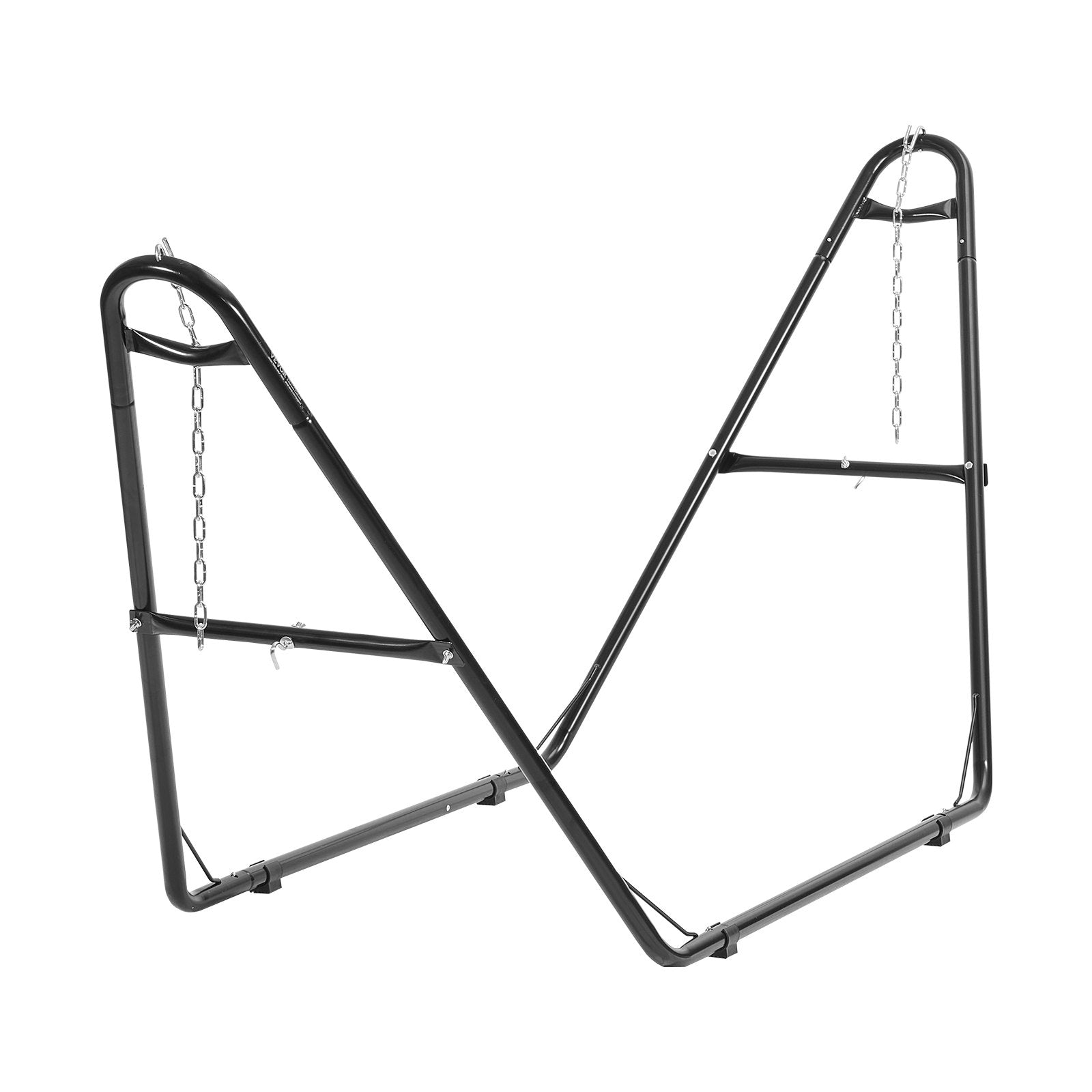 Universal 2 Person Hammock Stand, Adjustable Heavy Duty 550 lbs Capacity Hammock Stand Fits 8-13 ft Hammocks V952-CXDCJCXJS118H5RLYV0