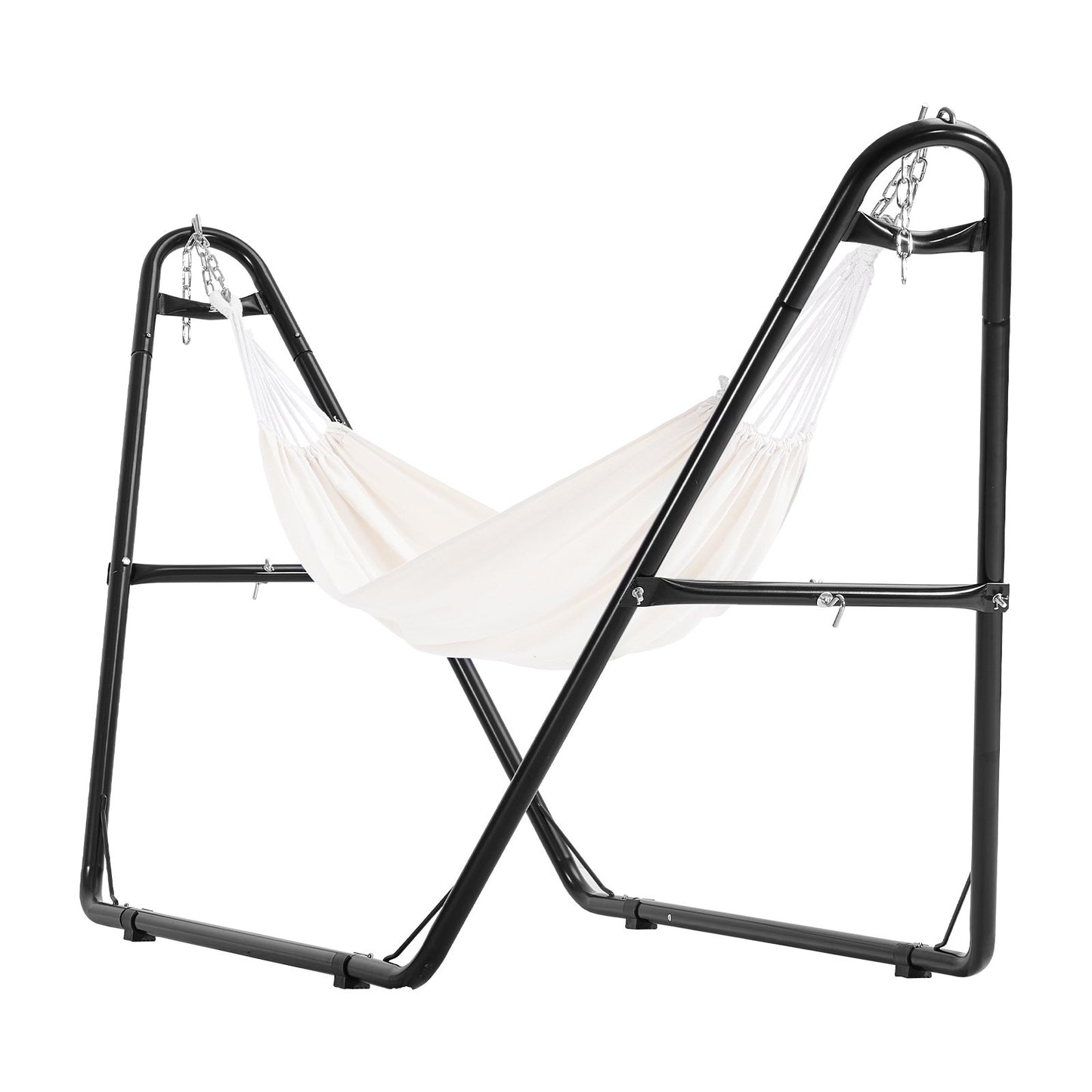 Universal 2 Person Hammock Stand, Adjustable Heavy Duty 550 lbs Capacity Hammock Stand Fits 8-13 ft Hammocks V952-CXDCJCXJS118H5RLYV0