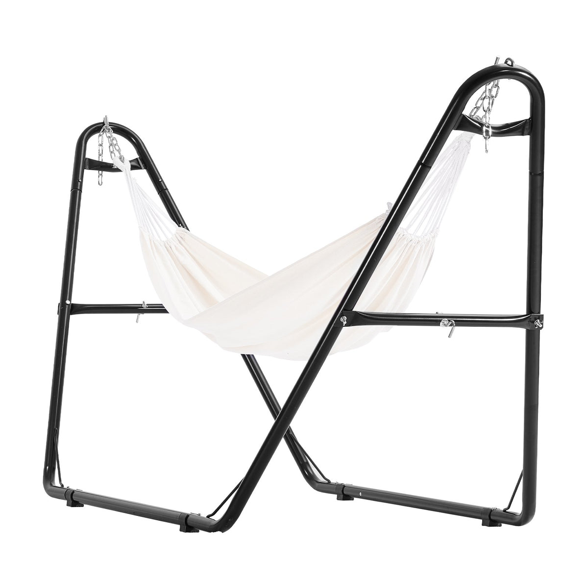 Universal 2 Person Hammock Stand, Adjustable Heavy Duty 550 lbs Capacity Hammock Stand Fits 8-13 ft Hammocks V952-CXDCJCXJS118H5RLYV0
