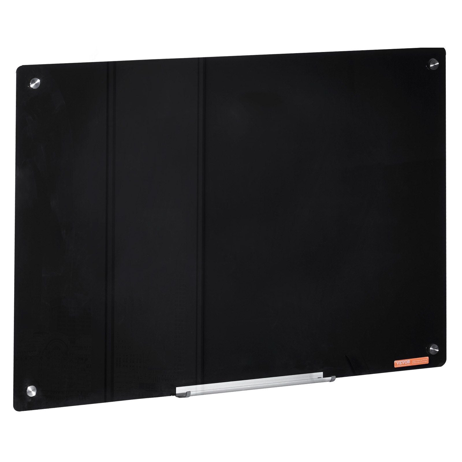 Magnetic Glass Whiteboard, Dry Erase Board 36"x24", Wall-Mounted Large White Glassboard Frameless, with V952-CXGCBLBGHBL3VB8RKV0