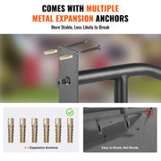 Handrails for Outdoor Steps, 32" Length Wall Mount Safety Railings for 1-3 Steps, U-Shaped Handrail with V952-CXSBSHS32IN1Q0NRVV0