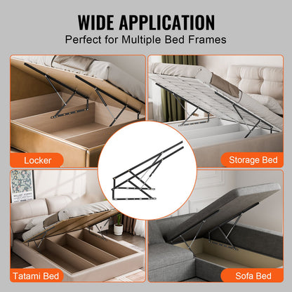 Bed Lift 59x71 in Compatible Bed Size 154 lbs Load DIY Wall Bed Hardware V952-CXSJQ1200MM6MX09VV0