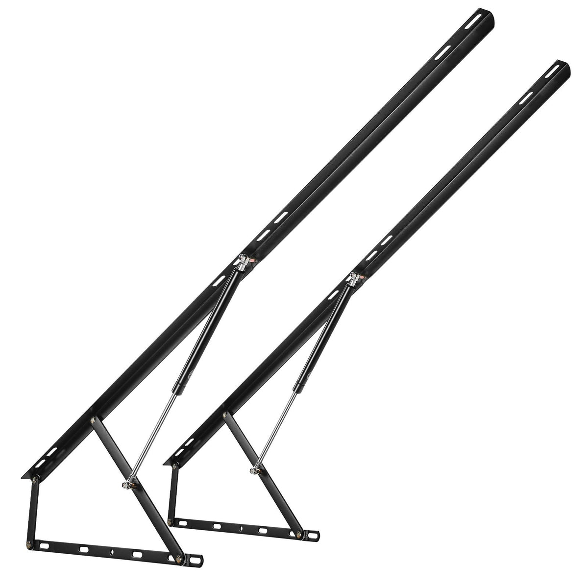 Bed Lift, 1500x2000mm Compatible Extra-large Size 140kg Load Bearing, DIY Wall Bed Mechanical Hardware Kit V952-CXSJQ1500MM1A79I8V0