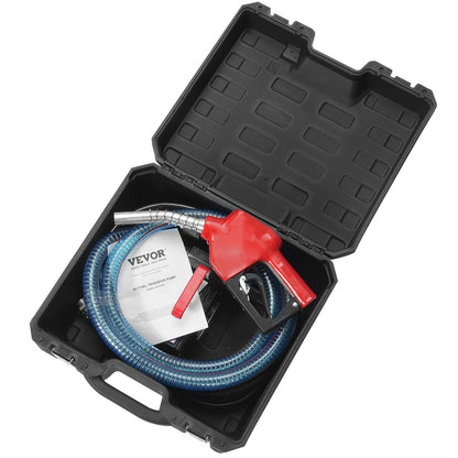 Fuel Transfer Pump, 12V DC 10 GPM 1/4 HP, Portable Electric Diesel Transfer Pump with Automatic Shut-Off Fuel V952-CYBMG10GPM147B515V9